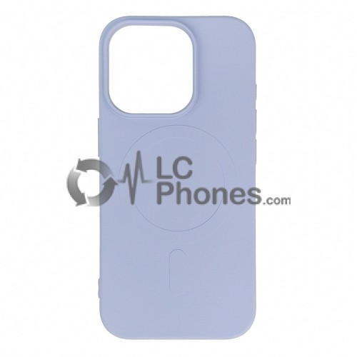 iPhone 16 Pro - Liquid Silicone Case MagSafe Compatible Lavander