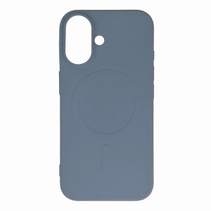 iPhone 16 - Liquid Silicone Case MagSafe Compatible Grey