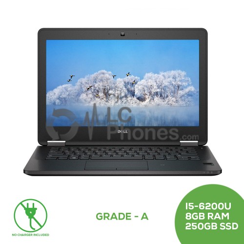 Dell Latitude E7270 12.5" - Core i5 i5-6200U 2.30GHz 8GB RAM 250GB SSD / Grade A