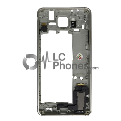 Samsung Galaxy Alpha G850F - Middle Frame Silver Full Assembled