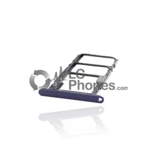 Motorola Moto G8 Power Lite XT2055-1 XT2055-2 XT2055-4 - Sim Tray Card Holder Blue