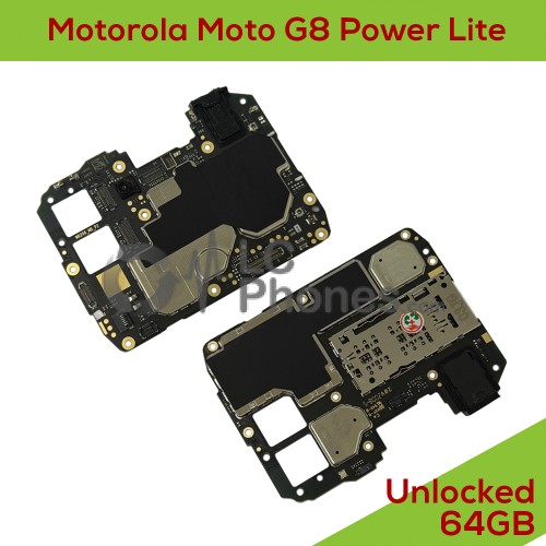 Motorolo Moto G8 Power Lite - Fully Functional Logic Board 64GB UNLOCKED