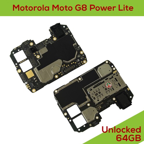 Motorolo Moto G8 Power Lite - Fully Functional Logic Board 64GB UNLOCKED