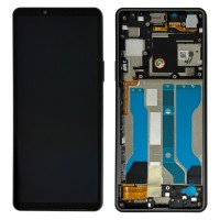 Sony Xperia 10 V - Full Front LCD Digitizer with Frame Black 