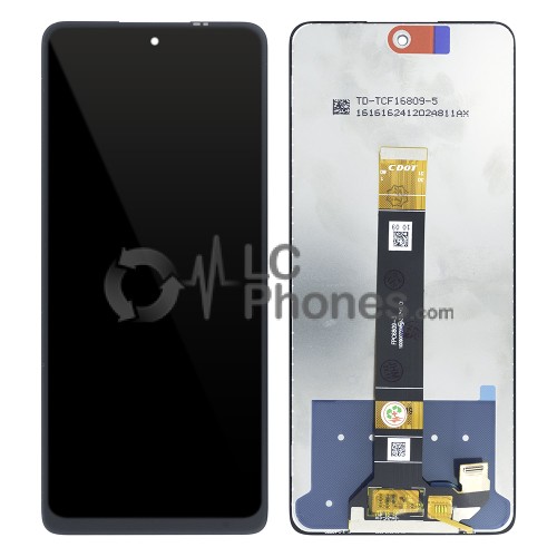 TCL 40 NxtPaper 4G T612B - Full Front LCD Digitizer Black