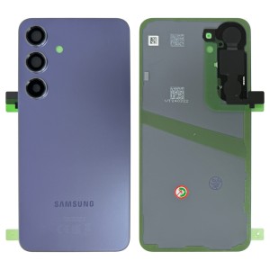 Samsung Galaxy S24 5G S921 - Battery Cover with Camera Lens and Adhesive Cobalt Violet 