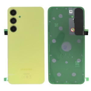Samsung Galaxy A55 5G A556 - Battery Cover Original with Camera Lens and Adhesive Lemon 