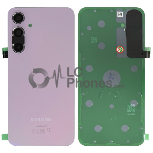 Samsung Galaxy A55 5G A556 - Battery Cover Original with Camera Lens and Adhesive Lilac < Service Pack >