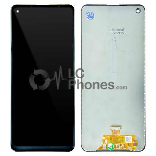 Samsung Galaxy A21s A217 - Full Front LCD Digitizer Black ( Original Remaded )