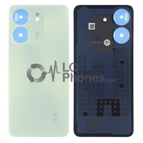Xiaomi Redmi 13C 4G 23100RN82L, 23106RN0DA, 23108RN04Y - Battery Cover with Adhesive Clover Green