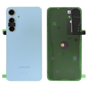 Samsung Galaxy S24 FE 5G S721 - Battery Cover with Adhesive & Camera Lens Blue 