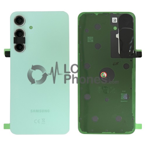 Samsung Galaxy S24 FE 5G S721 - Battery Cover with Adhesive & Camera Lens Mint < Service Pack >