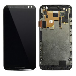 Motorola Moto X Style XT1575 XT1570 XT1572 - Full Front LCD Digitizer With LCD Frame Black