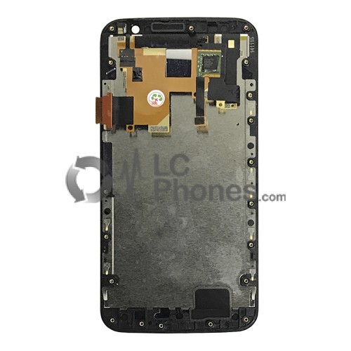 Motorola Moto X Style XT1575 XT1570 XT1572 - Full Front LCD Digitizer With LCD Frame Black