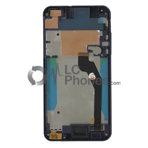 HTC Desire 816H - Full Front LCD Digitizer with Frame Blue