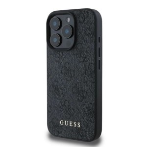 iPhone 16 Pro Max - Guess 4G Classic Rigide Case Black