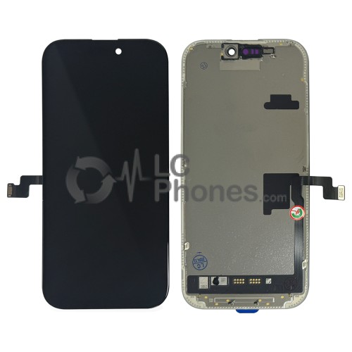 iPhone 16 Pro - Full Front OLED Digitizer Black ( Original Remaded)