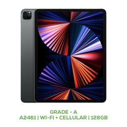 iPad Pro 12.9 5th Gen (2021) A2461 Wi-Fi + Cellular 128GB Grade A