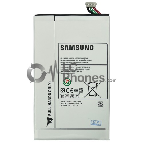 Samsung Galaxy Tab S 8.4 T700 T705 - Battery EB-BT705FBE 4900mAh 18.62Wh