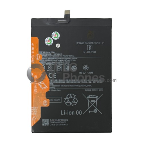 Xiaomi Pad 6 23043RP34C, 23043RP34G - Battery BP4N 4420mAh 17.1Wh