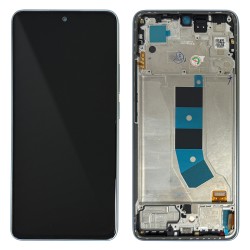 Xiaomi Redmi Note 13 4G 23129RAA4G, 23124RA7EO - Full Front LCD Digitizer with Frame Ice Blue 