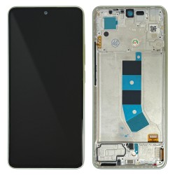 Xiaomi Redmi Note 13 4G 23129RAA4G, 23124RA7EO - Full Front LCD Digitizer with Frame Mint Green 