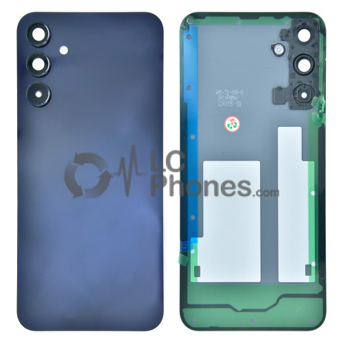 Samsung Galaxy A15 A155 - Battery Cover with Adhesive & Camera Lens Brave Black