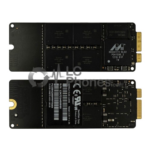 MacBook Pro 15 A1398 / Pro Retina13 A1425 - 512GB SSD SanDisk 655-1801B