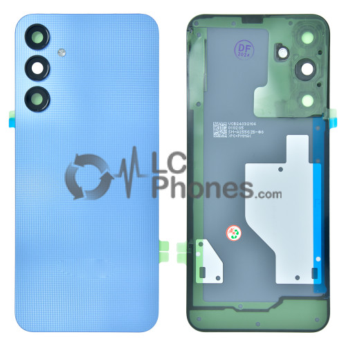 Samsung Galaxy A25 5G A256 - Battery Cover with Adhesive & Camera Lens Optimistic Blue