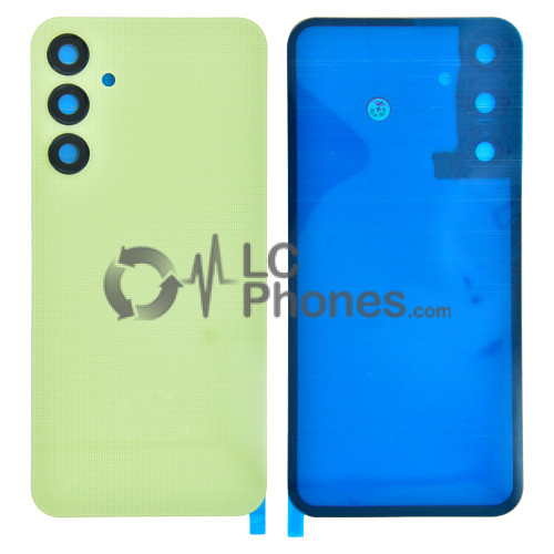 Samsung Galaxy A25 5G A256 - Battery Cover with Adhesive & Camera Lens Personality Yellow