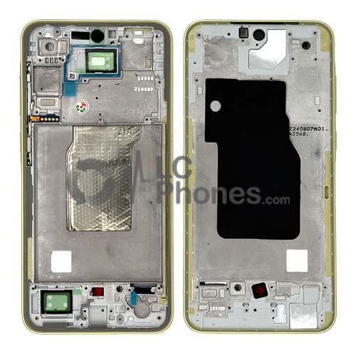 Samsung Galaxy A35 5G A356 - LCD Middle Frame Lemon