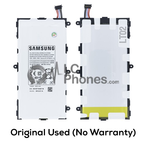 Samsung Galaxy Tab 3 7.0 T210 T211 - Original Used Battery T4000E 4000mAh 14,80Wh ( No Warranty )