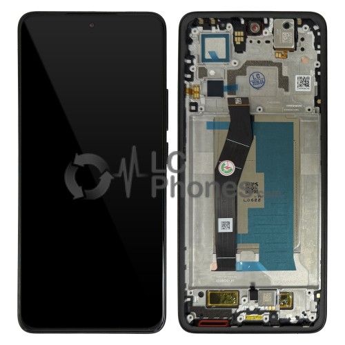 Xiaomi 14T 2406APNFAG - Full Front LCD Digitizer with Frame Titan Black < Service Pack >