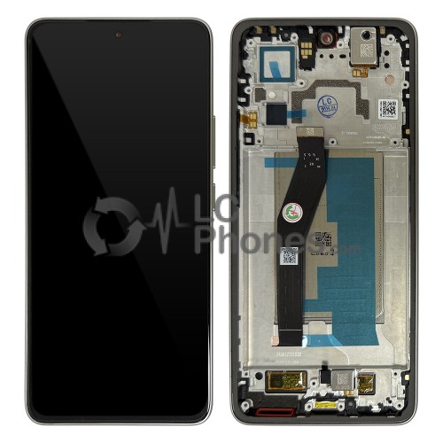 Xiaomi 14T 2406APNFAG - Full Front LCD Digitizer with Frame Titan Grey < Service Pack >