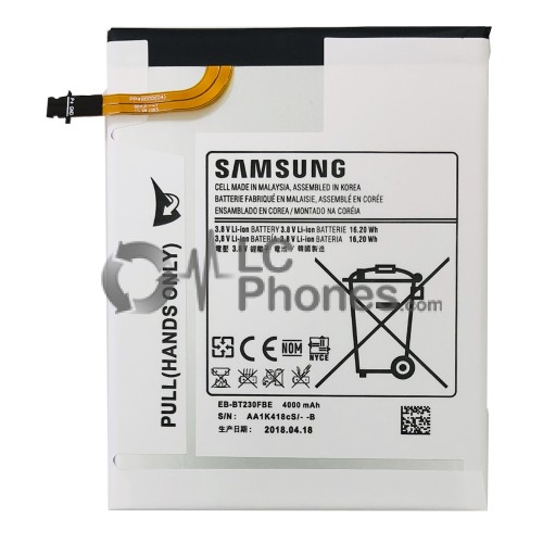 Samsung Galaxy Tab 4 7.0 T230 T235 - Battery EB-BT230FBE 4000mAh 16.2Wh