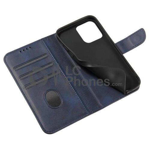 Samsung Galaxy S25 5G S931 - Magnet Elegant Flip Cover Case Blue