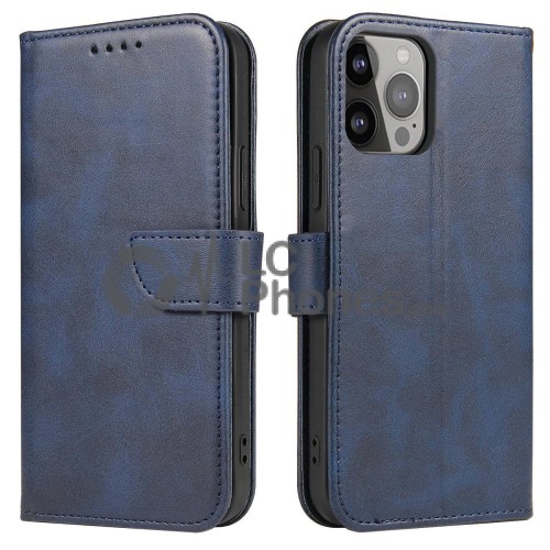 Samsung Galaxy S25 5G S931 - Magnet Elegant Flip Cover Case Blue