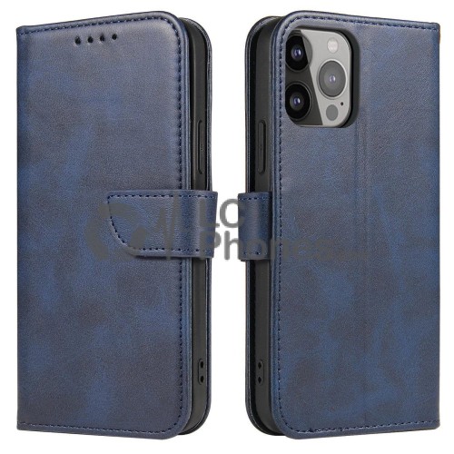 Samsung Galaxy S25+ 5G S936 - Magnet Elegant Flip Cover Case Blue