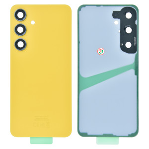 Samsung Galaxy S24 5G S921 - Battery Cover with Camera Lens and Adhesive Sandstone Orange