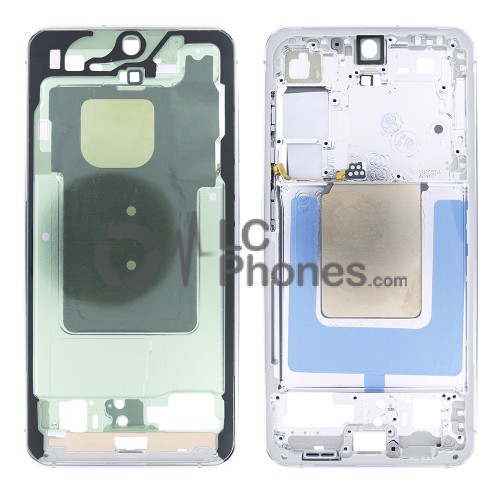 Samsung Galaxy S24 5G S921 - Middle Frame Marble Grey