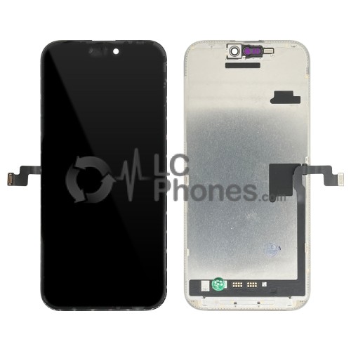 iPhone 16 Pro Max -  Full Front OLED Display Digitizer Black < Service Pack >