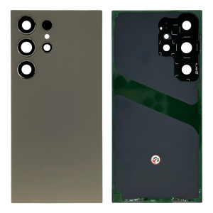 Samsung Galaxy S24 Ultra 5G S928 - Battery Cover with Camera Lens and Adhesive Titanium Grey