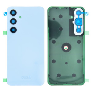 Samsung Galaxy S24 FE 5G S721 - Battery Cover with Adhesive & Camera Lens Blue Samsung Galaxy S24 FE 5G S721 - Battery Cover with Adhesive & Camera Lens Blue