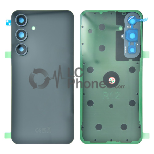 Samsung Galaxy S24 FE 5G S721 - Battery Cover with Adhesive & Camera Lens Graphite