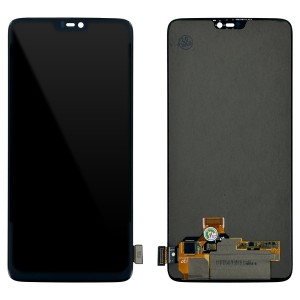 OnePlus 6 - Full Front LCD Digitizer Black 