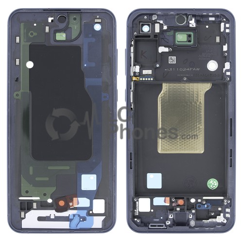 Samsung Galaxy A55 5G A556 - LCD Middle Frame Navy < Service Pack >