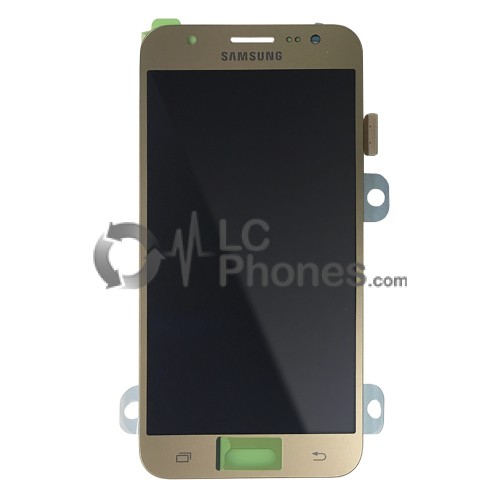 Samsung Galaxy J5 J500 - Full Front LCD Digitizer Gold < Service Pack >