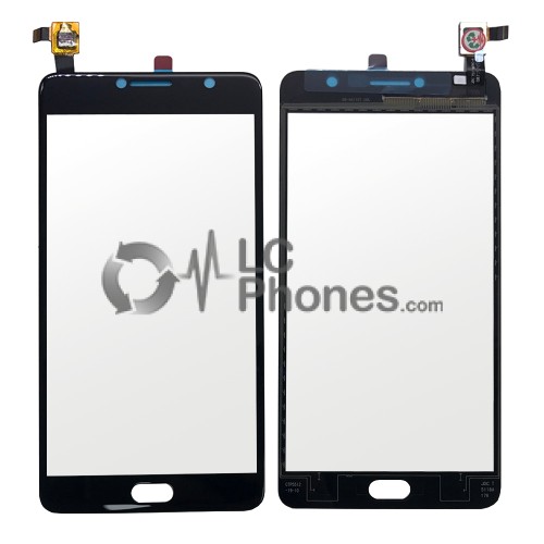 ZTE Vodafone Smart Ultra 7 - Front Glass Digitizer Black