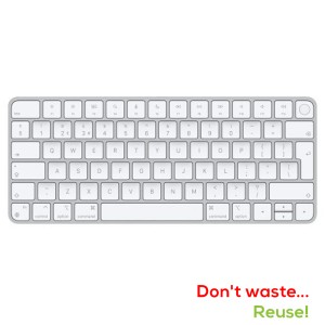 Apple Magic Keyboard with Touch ID White A2449 US Layout 