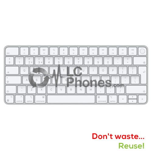 Apple Magic Keyboard with Touch ID White A2449 US Layout (Original Used)